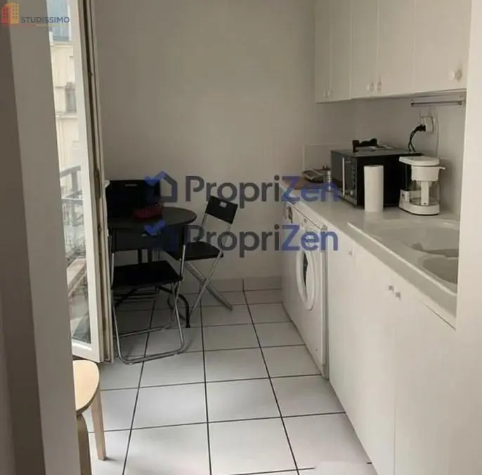 Studio meublé 28m² Paris 20e - Meublé, 1er étage - Photo 3