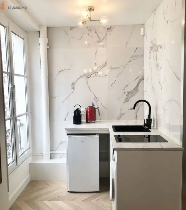 Studio meublé 25m² Paris 18e - Meublé, 3e étage - Photo 11