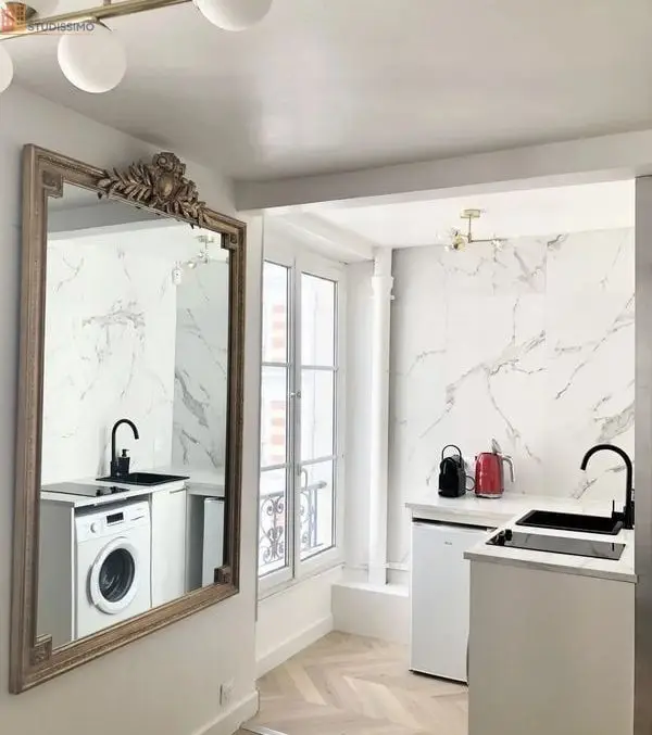 Studio meublé 25m² Paris 18e - Meublé, 3e étage - Photo 5