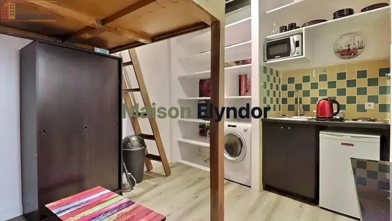 Studio meublé 15m² Paris 7e - Calme, lumineux - Photo 9