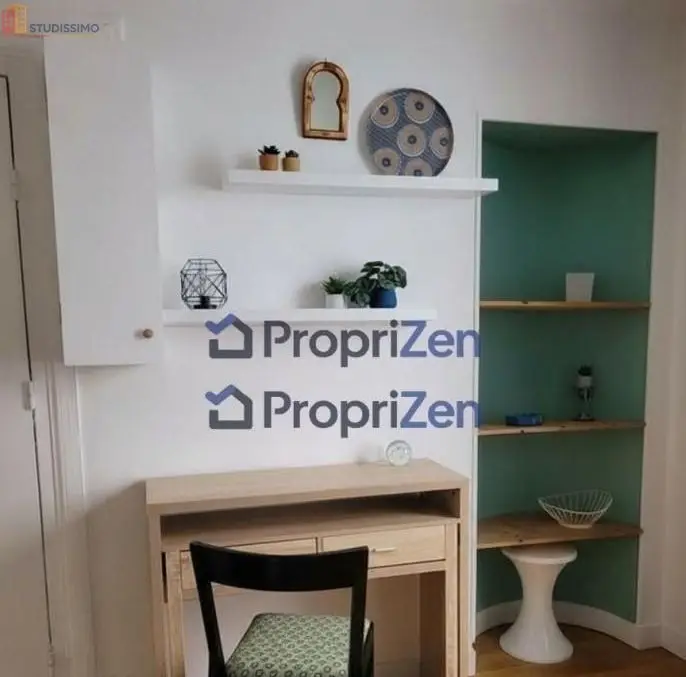 Studio meublé 37m² Paris 9e - Lumineux - Photo 6
