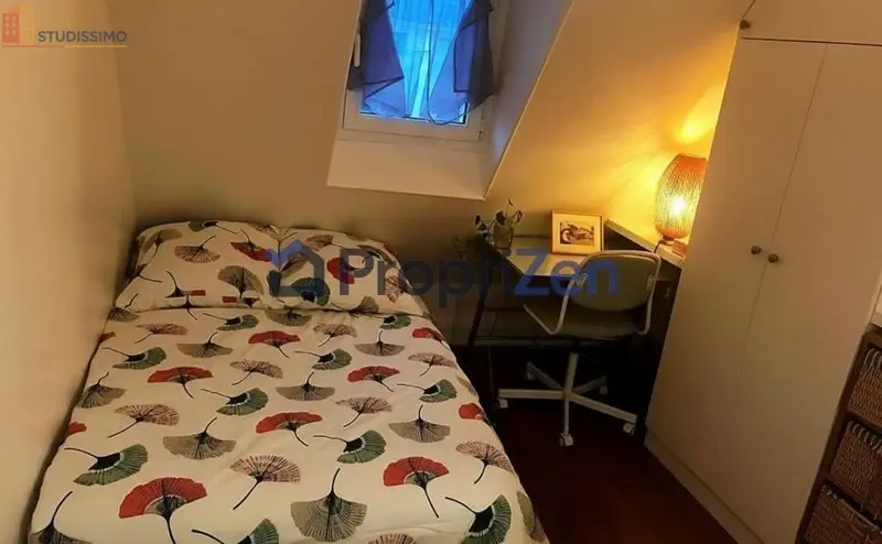 Studio meublé 13m² Paris 7e - Dernier étage, lumineux - Photo 2