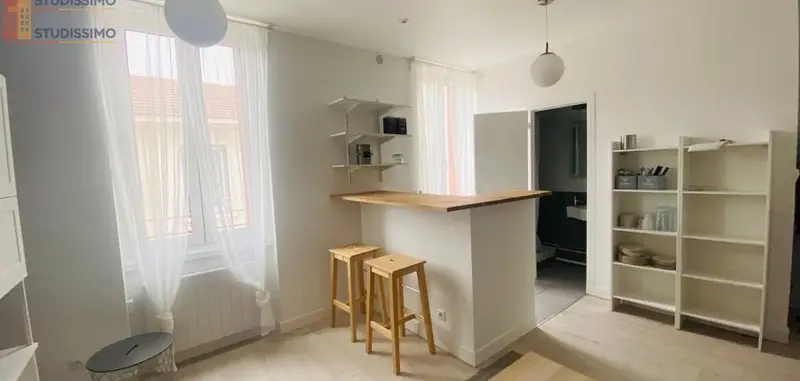 Studio 26m² Lyon 8e - Meublé, lumineux - Photo 1