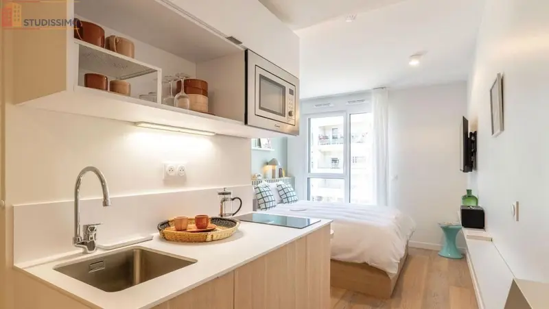 Studio meublé 18m² Lyon 3e - Meublé, DPE B - Photo 13