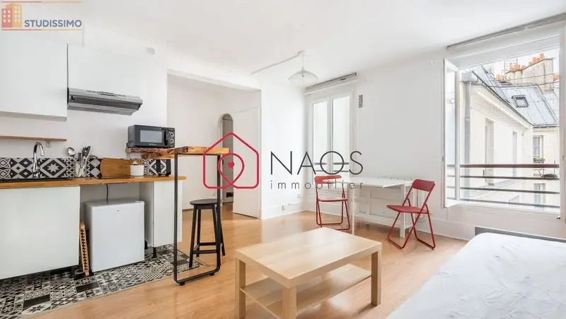 Studio 26m² Paris 11e - Meublé, 5e étage - Photo 7