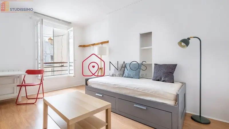 Studio 26m² Paris 11e - Meublé, 5e étage - Photo 6