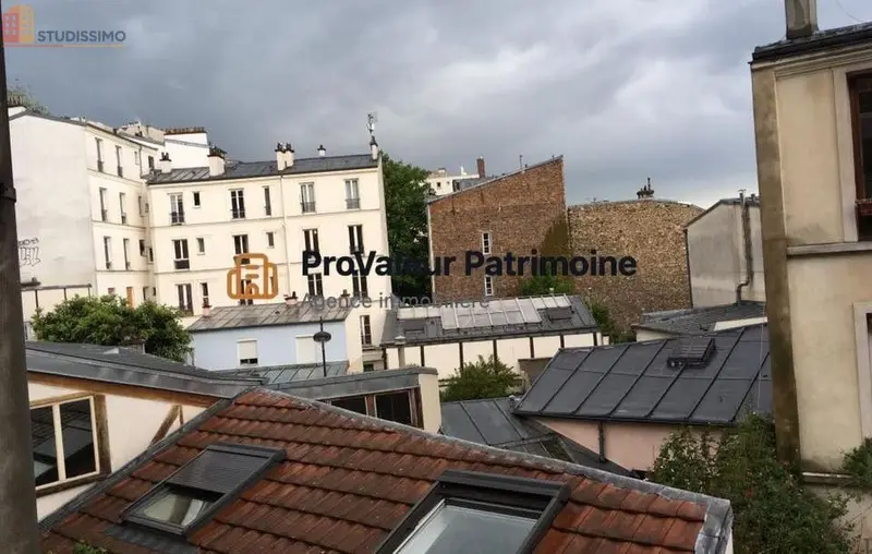 Studio 24m² Paris 20e - Meublé, 4e étage - Photo 2