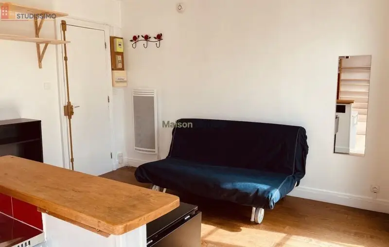 Studio meublé 18m² Paris 9e - Étage élevé, lumineux - Photo 4