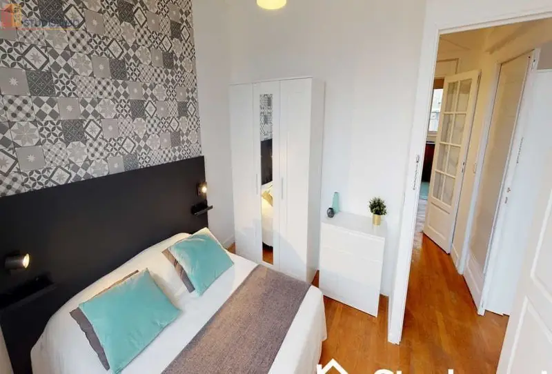 Studio meublé 11m² Paris 17e - Calme, 5e étage - Photo 9