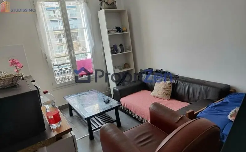 Studio meublé 18m² Paris 10e - 5e étage, lumineux - Photo 2