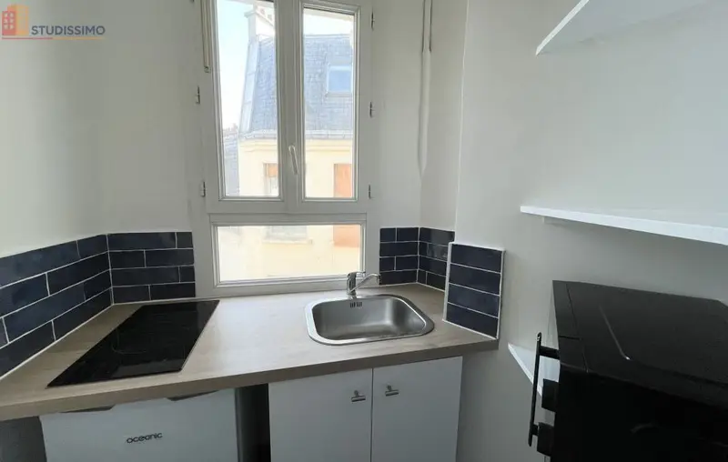 Studio meublé 17m² Paris 18e - Meublé, 5e étage - Photo 3