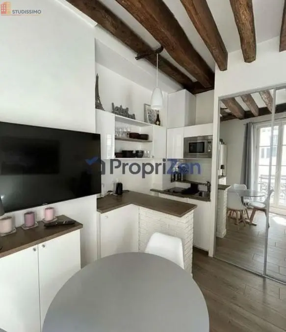 Studio meublé 20m² Paris 2e - Meublé, 2e étage - Photo 5