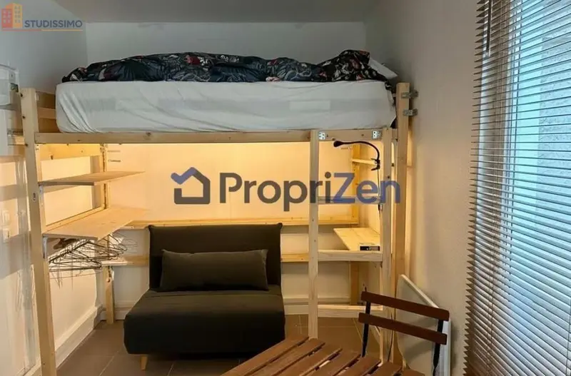 Studio meublé 12m² Paris 14e - Meublé, 3e étage - Photo 2