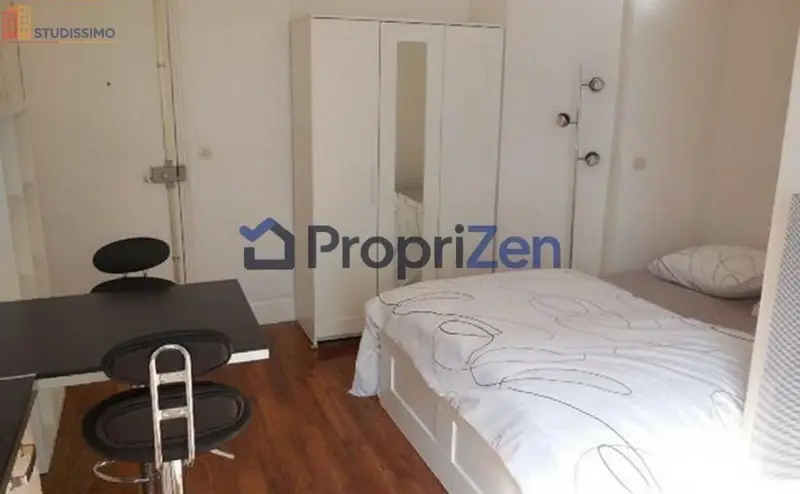 Studio 19m² Paris 11e - Meublé, 4e étage - Photo 1