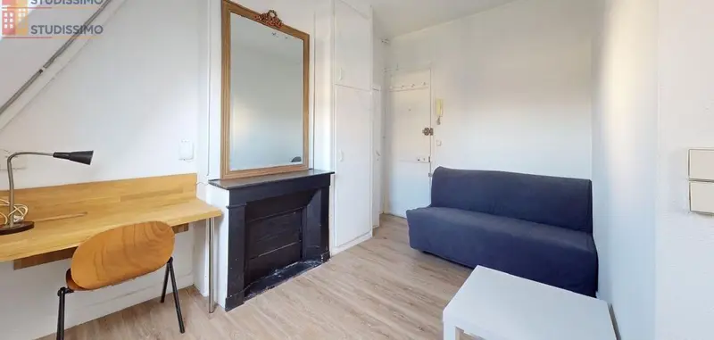 Studio meublé 14m² Paris 8e - Meublé, 5e étage - Photo 2
