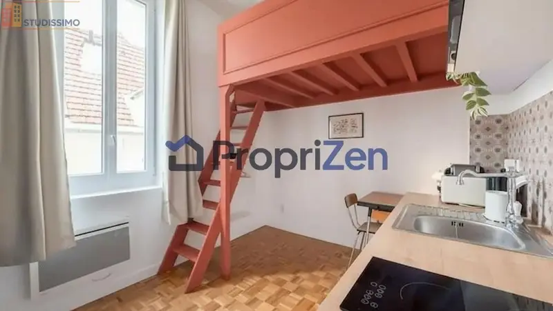 Studio meublé 10m² Paris 3e - Meublé, 2e étage - Photo 3