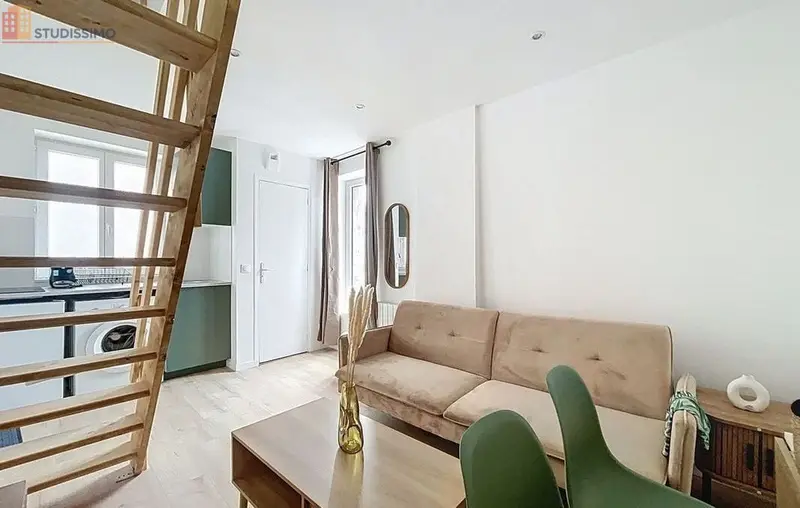 Studio meublé 21m² Paris 18e - Meublé, 2e étage - Photo 27
