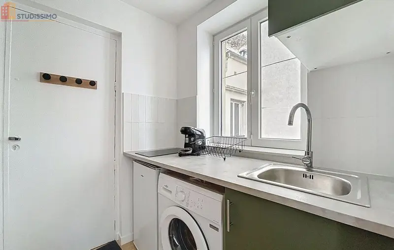 Studio meublé 21m² Paris 18e - Meublé, 2e étage - Photo 10