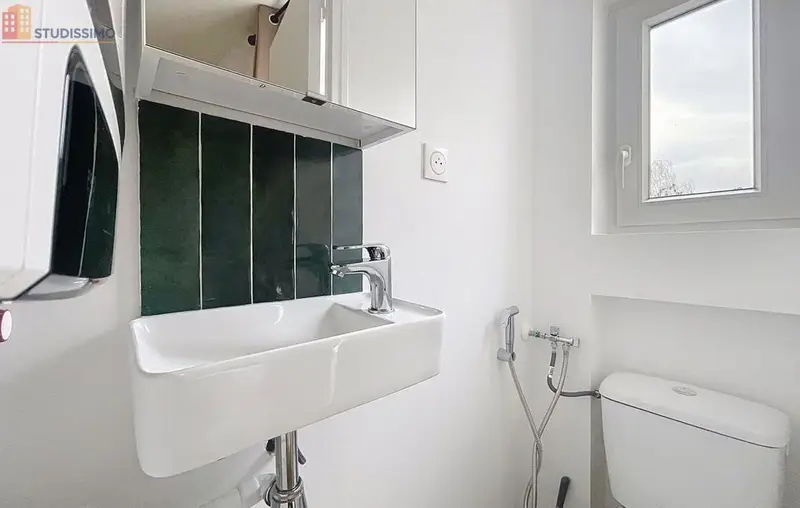 Studio meublé 21m² Paris 18e - Meublé, 2e étage - Photo 8