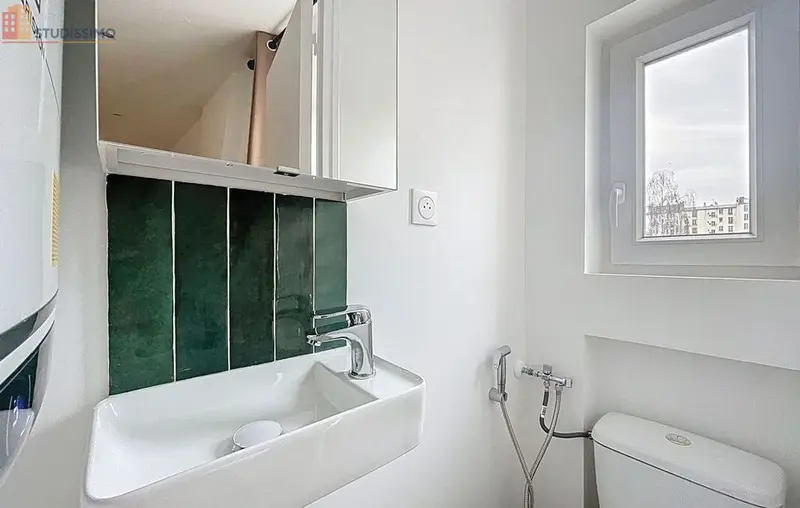 Studio meublé 21m² Paris 18e - Meublé, 2e étage - Photo 3