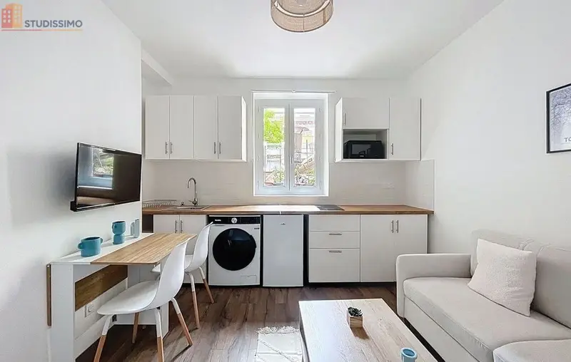 Studio meublé 32m² Paris 18e - Meublé, lumineux - Photo 13