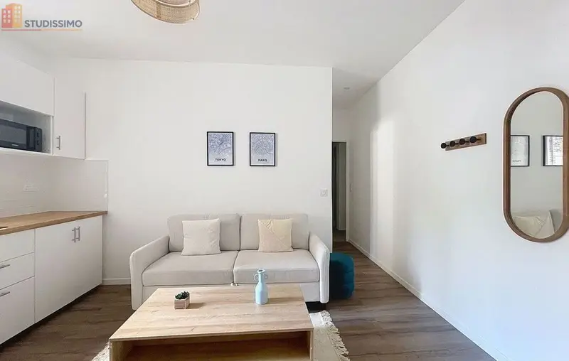Studio meublé 32m² Paris 18e - Meublé, lumineux - Photo 10