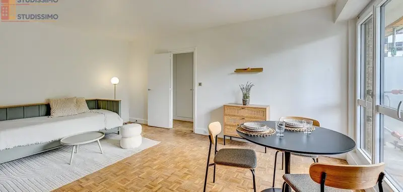 Studio meublé 38m² Paris 15e - Meublé, 2e étage - Photo 2