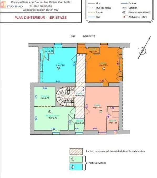 Studio 20m² Dax 40100 - Photo 8