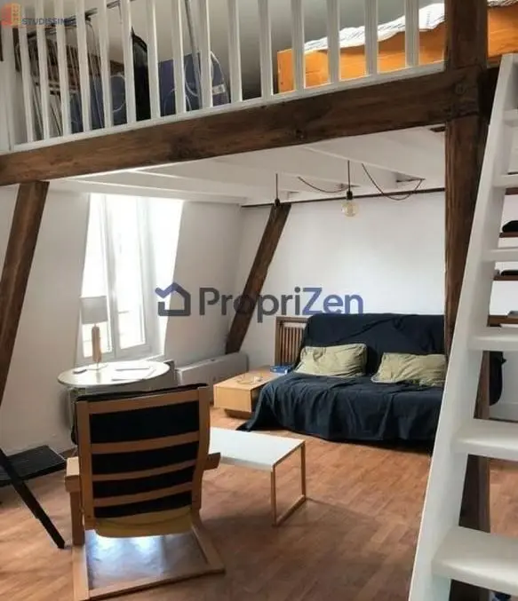 Studio meublé 32m² Paris 11e - Dernier étage, lumineux - Photo 6
