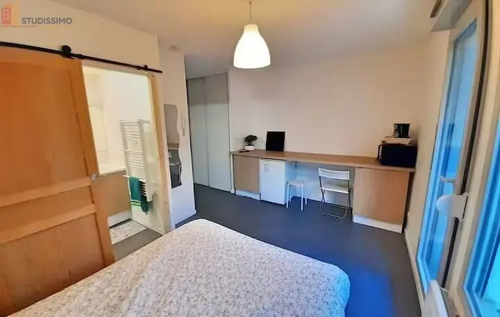 Studio meublé 18m² Lyon 3e Madeleine - Balcon, proche Parc Blandan - Photo 1