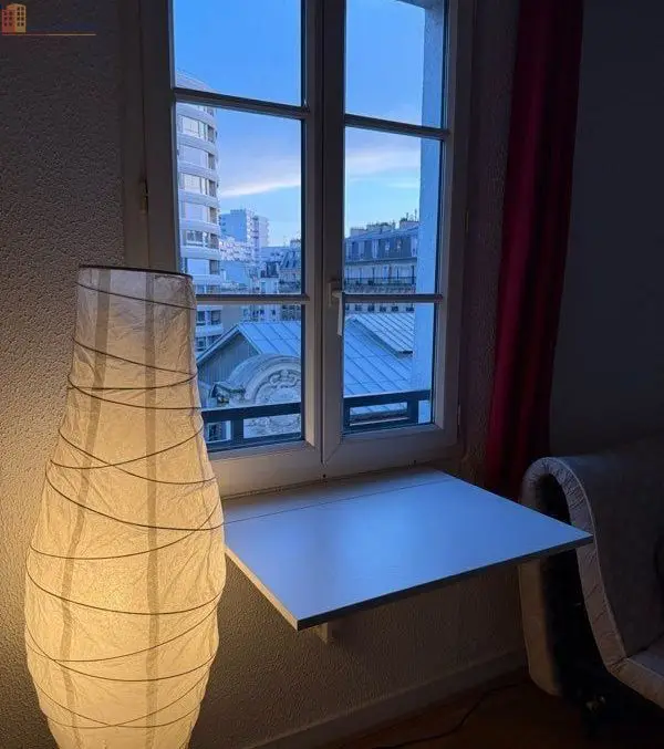 Studio meublé 29m² Paris 15e - Lumineux, dernier étage - Photo 4