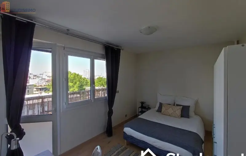 Studio 11m² Paris 19e - Meublé, situé au 7e étage - Photo 8