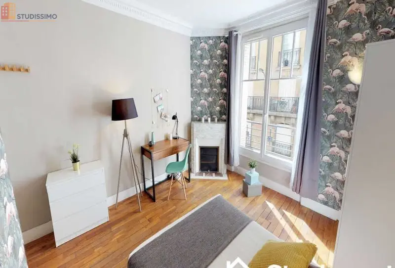 Studio meublé 18m² Paris 15e - Meublé, 2e étage - Photo 2