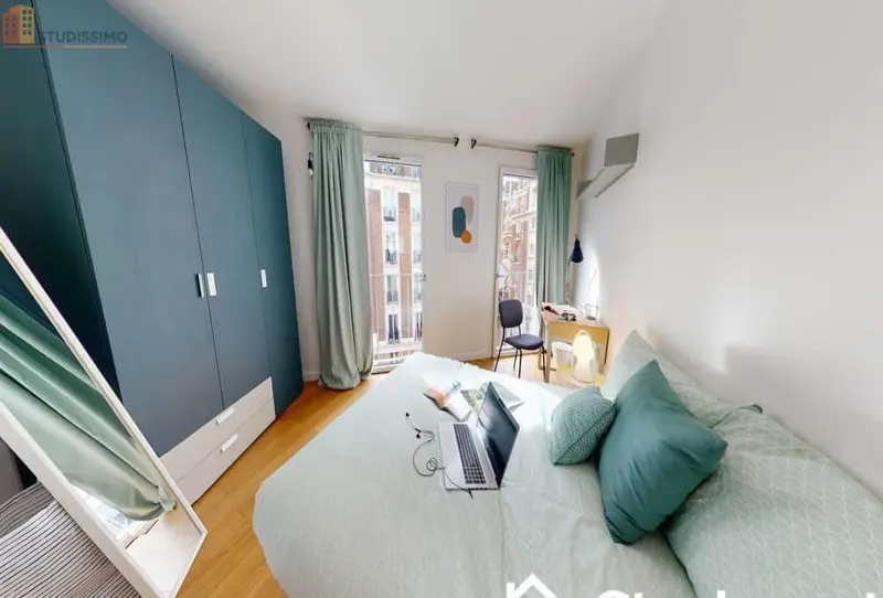 Studio meublé 10m² Paris 19e - Meublé, 3e étage - Photo 4