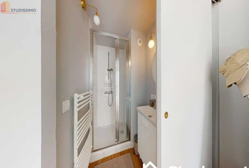 Studio meublé 10m² Paris 19e - Meublé, 3e étage - Photo 3
