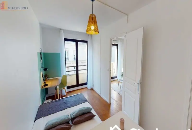 Studio meublé 12m² Paris 15e - Chambre individuelle, 4e étage - Photo 3