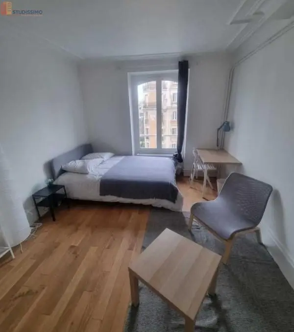 Studio meublé 20m² Paris 16e - Lumineux, étage élevé - Photo 9