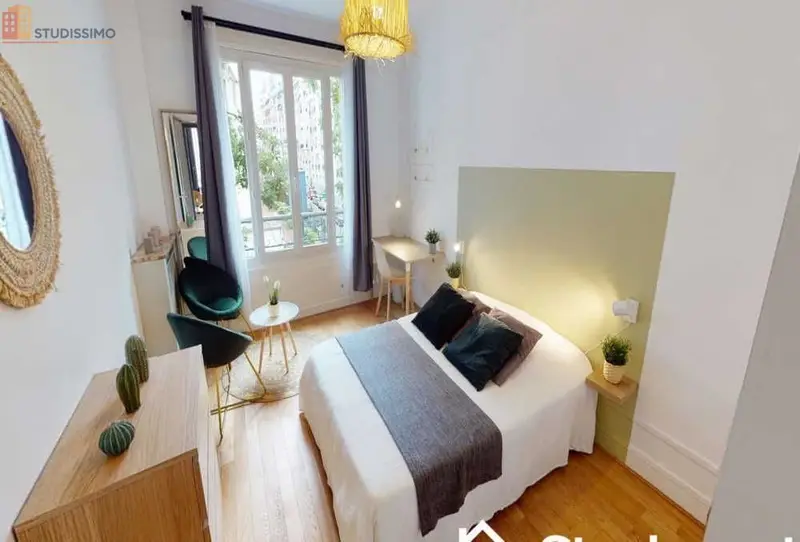 Studio meublé 14m² Paris 15e - Calme, lumineux - Photo 4