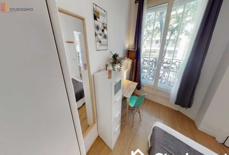 Studio meublé 9m² Paris 16e - Meublé, calme - Photo 6