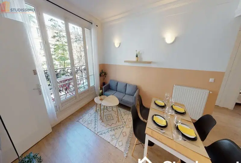 Studio meublé 9m² Paris 16e - Meublé, calme - Photo 1
