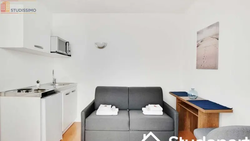Studio meublé 15m² Paris 15e - Meublé, DPE A - Photo 9