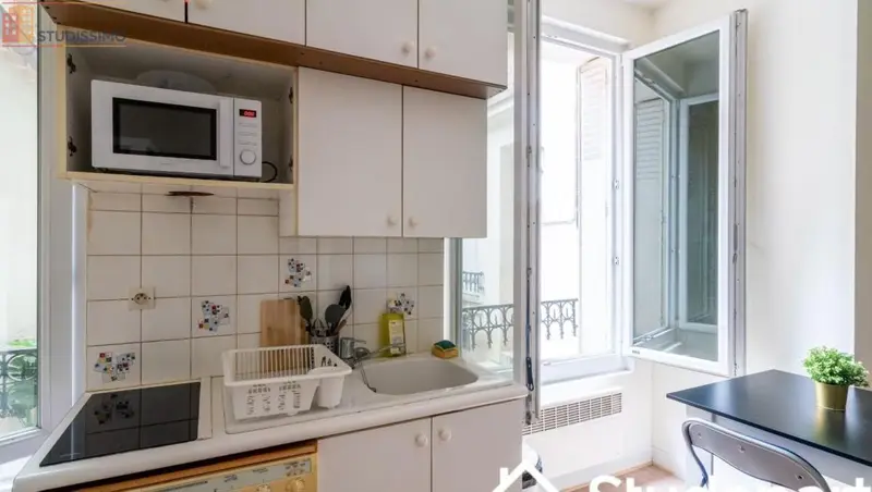 Studio meublé 27m² Paris 12e - Lumineux - Photo 2
