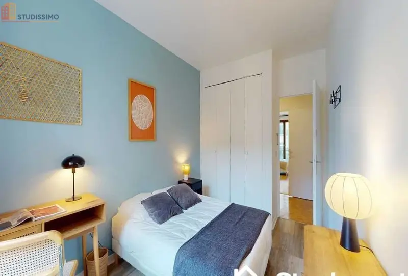 Studio meublé 11m² Paris 1er - Calme, 4e étage - Photo 4