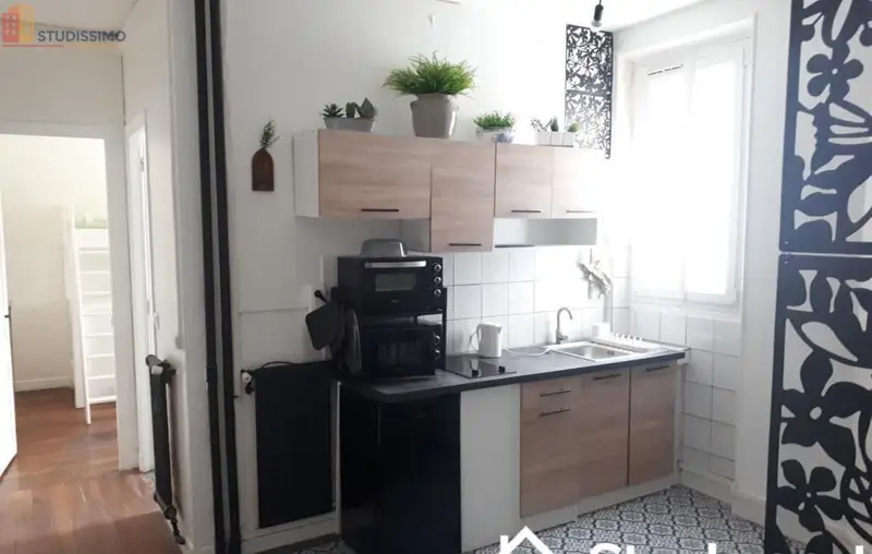 Studio meublé 10m² Paris 20e - Calme, lumineux - Photo 9