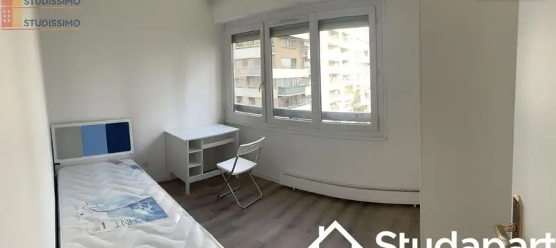 Studio meublé 10m² Paris 19e - Chambre, meublé - Photo 2