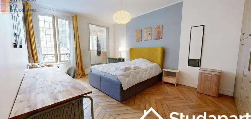 Studio meublé 11m² Paris 18e - DPE A, calme - Photo 8