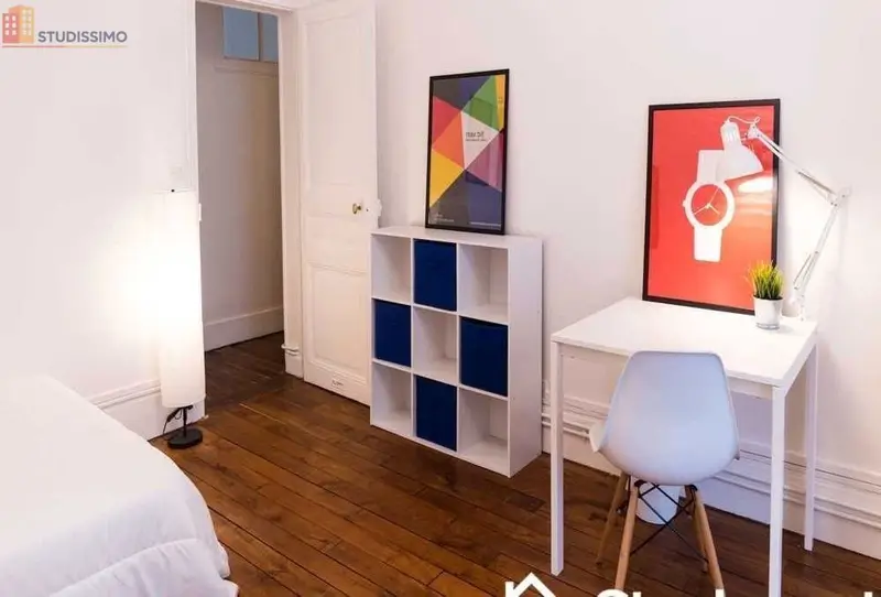 Studio meublé 18m² Paris 17e - Calme, 3e étage - Photo 6