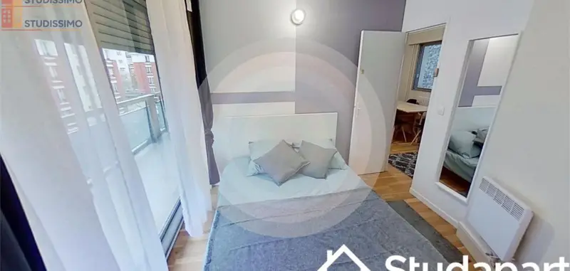 Studio meublé 9m² Paris 16e - Calme, lumineux - Photo 8