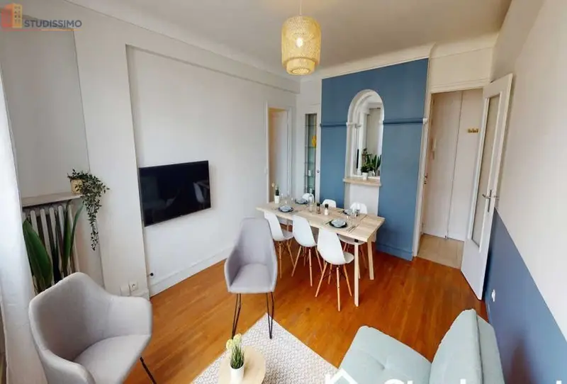 Studio 9m² Paris 16e - Meublé, 5e étage - Photo 1