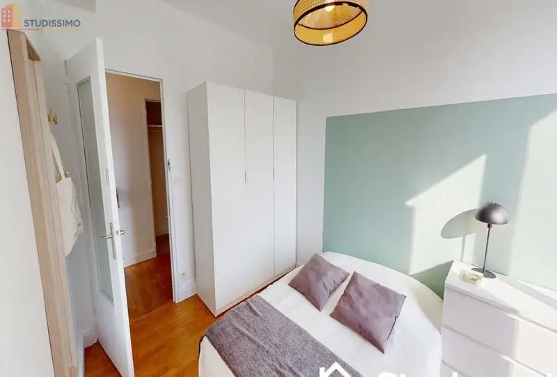 Studio meublé 12m² Paris 15e - Étage élevé, lumineux - Photo 9